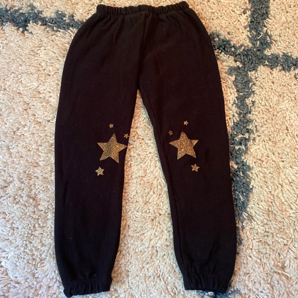 🟣 Mix and Match 5 for $10! Chasor | Gold Glitter Star Sweatpants
